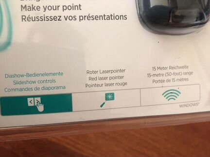 Презентатор-кликер Logitech r400 wireless