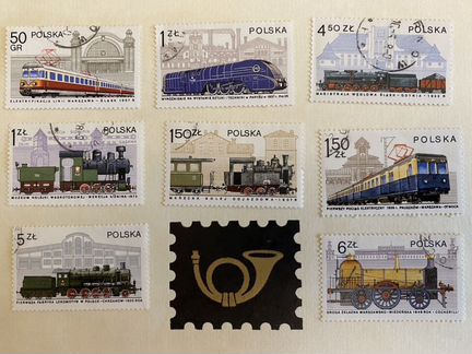 Серия почтовых марок Польши