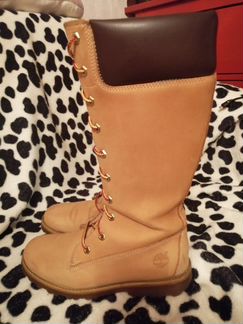 Детские сапоги кожанные Тимбирлей