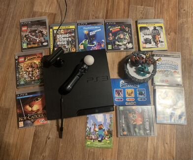 Sony playstation 3 +10 игр