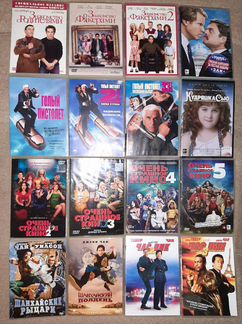 DVD диски лицензия комедии