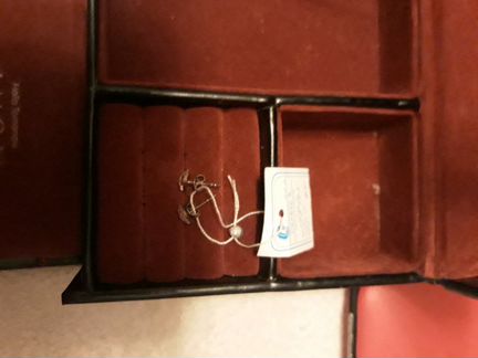 Серебряные серьги