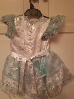 Новогодний костюм снежинка Снежана, Батик, 110 см