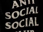 Футболка anti social social club