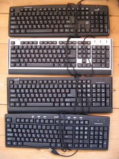 Клавиатуры и мыши разные (см. фото и список)