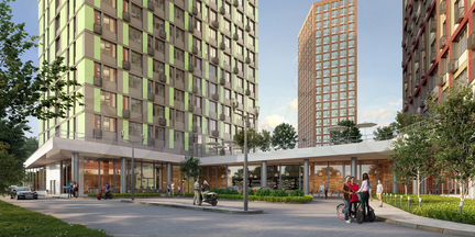 Апартаменты-студия, 22.7 м², 21/21 эт.