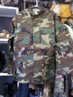 Куртка-китель комбат вудланд