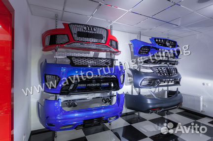 Задний бампер в сборе Mercedes w212 стиль E63 AMG