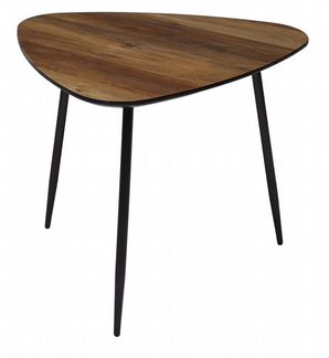 Стол журнальный Wood 62S 57*56 орех винтажный