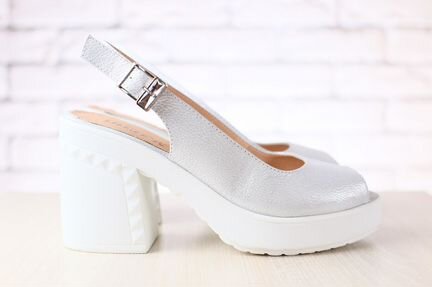 Туфли кожаные 25,5-26 см