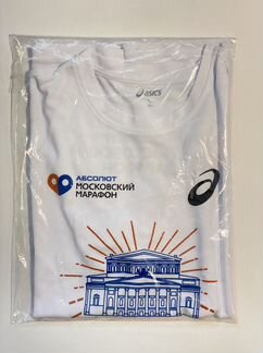 2 новые футболки adidas и asics с марафонов