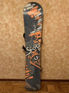 Комплект сноубода с креплениями и ботинками