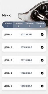 План Питания