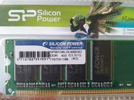 Оперативная память 1 GB DDR 400