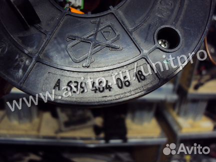 Подрулевой шлейф Мерседес Вито Виано 639 Vito W639