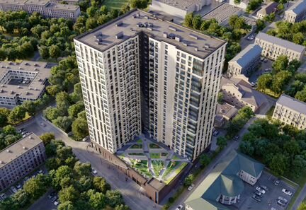 2-к квартира, 70.4 м², 20/24 эт.