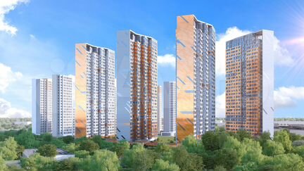 4-к квартира, 104.5 м², 8/22 эт.