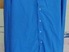 Голубая рубашка мужская