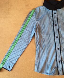 Блузка школьная для девочки, на 12-13 лет