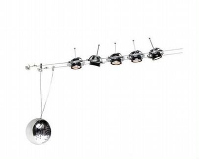 Termosfar IKEA светильник натяжной 5 софитов