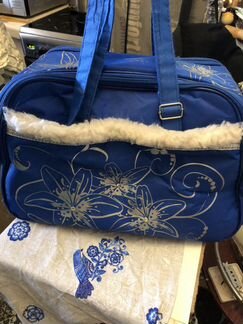 Зимняя переноска для собак