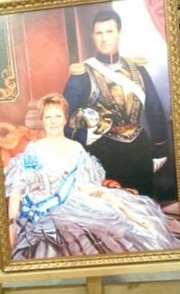 Портрет по фото на холсте