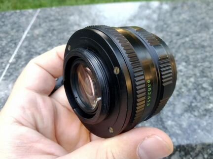 Объектив СССР Гелиос 44M-6 б/у в идеале резьба М42