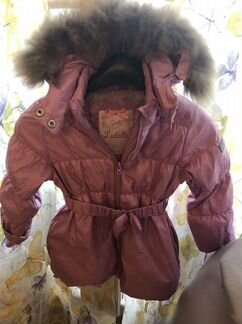 Пуховик детский для девочки