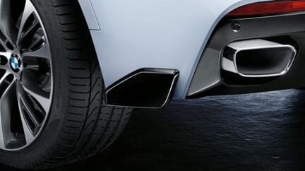 Закрылки заднего бампера M Performance для BMW X6
