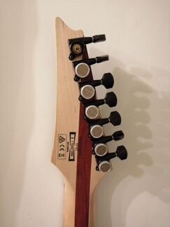 Ibanez rgdix7MPB-SBB iron label