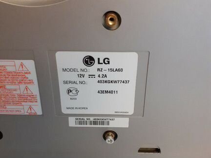 Телевизор LG RZ-15LA60