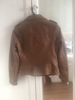 Mango новая кожаная куртка косуха
