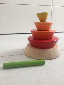 Plan Toys игрушки (пирамидка, сортер, мозаика, бол