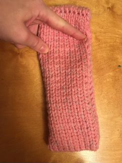 Повязка на голову шерсть 2 шт