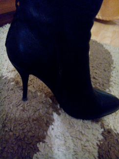 Кожаные демисезонные сапоги Berkonty