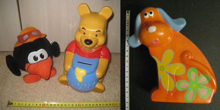 Копилки (3 штуки)