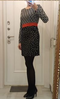 Платье 100 проц.шелк, 42 (новое)