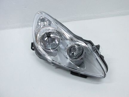 Фара правая Opel Corsa D хром