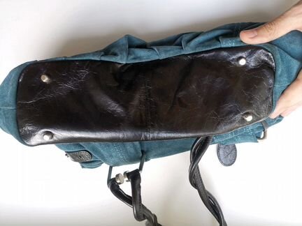 Сумка замшевая