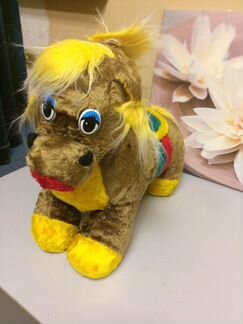 Игрушка мягкая лошадка