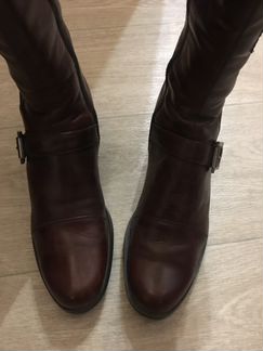 Сапоги кожаные