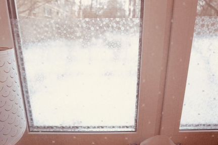 Тюль розовая