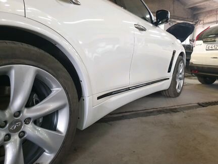 Тюнинг Пороги infiniti fx qx70