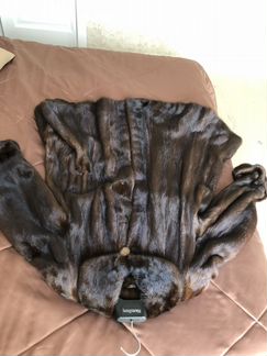 Норковая шуба б/у (пр-во Греция)