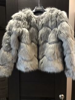 Шуба из искусственного меха H&M