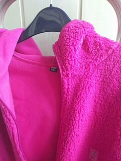 Толстовка с ветрозащитой меховушка Юникло р М