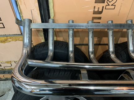 Кенгурятник и пороги на Toyota RAV4