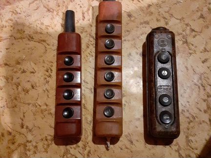 Пост кнопочный, пульт к тельферу, кран-балке