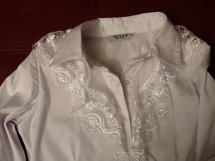 Блузка, водолазки 2 шт для девочки 10-12 лет