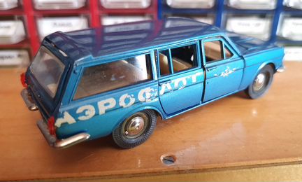 Газ 24-02 Аэрофлот Волга А13 модель 1:43 металлик
